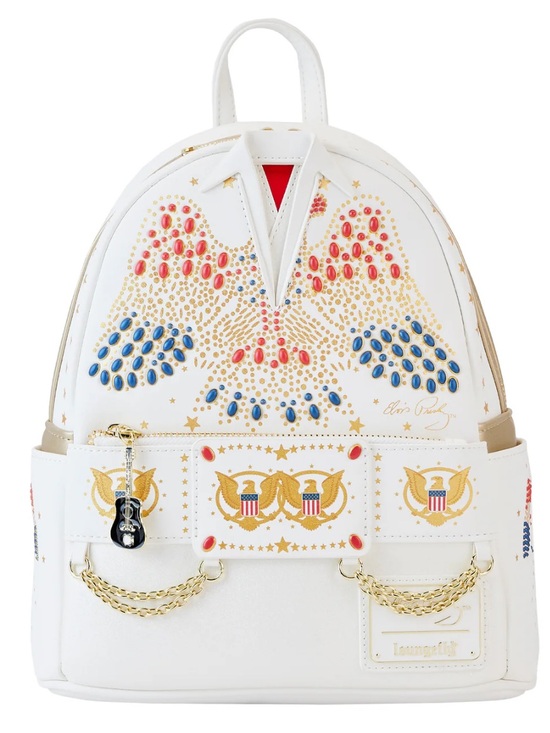 Loungefly Handbags - Loungefly Elvis Presley Aloha Jumpsuit Cosplay
Mini Backpack (Exclusive)